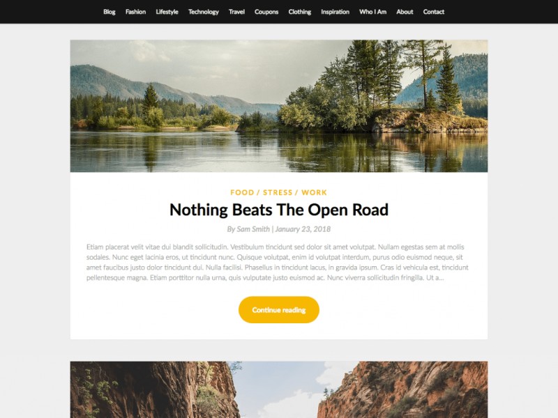 SimpleBlogily Theme Miễn phí Tải về