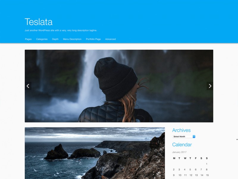 Teslata Theme Miễn phí Tải về