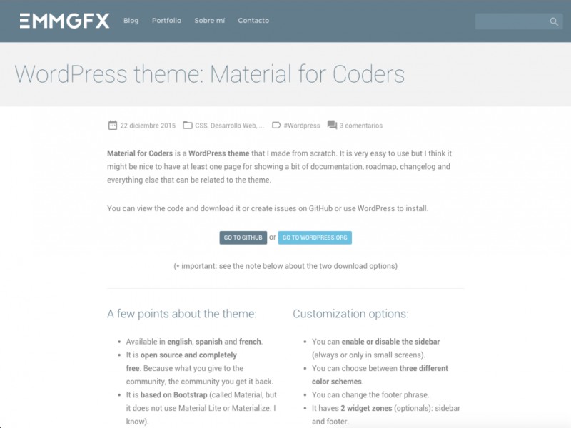Tài liệu cho Coders Theme Tải xuống miễn phí