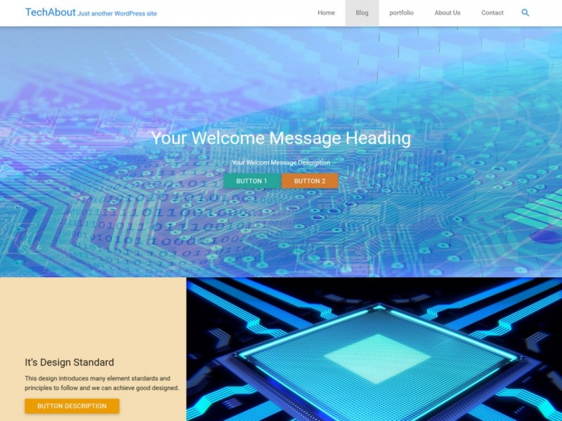 TechAbout Theme Tải xuống miễn phí