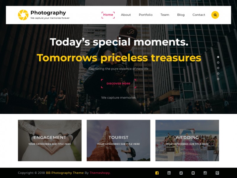 TS Photography Theme Miễn phí Tải về