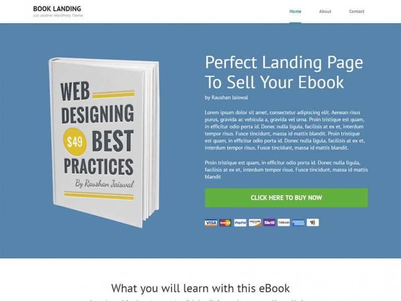 Book Landing Page-phút