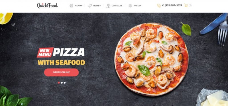 Thức ăn nhanh --- Thức ăn nhanh-Nhà hàng-Responsive-Multipage-Website-Template