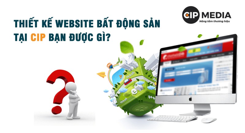 thiết kế web bđs