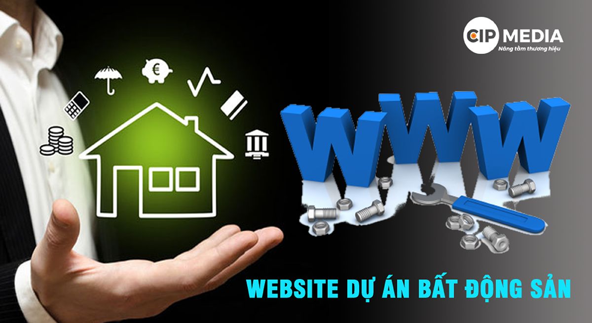 thiết kế web bất động sản