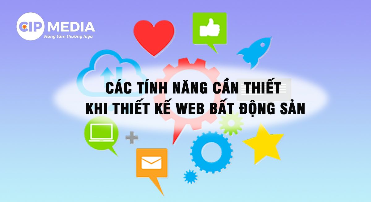 thiết kế web bất động sản